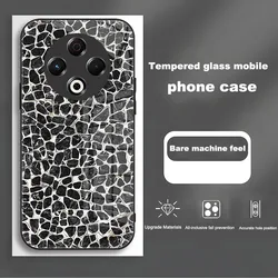 Luxury Shockproof Bumper Case with Tempered Glass for Tecno Spark 30 Series (20)