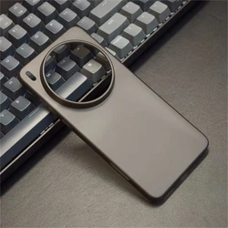 Matte Transparent Hard Phone Case - Slim, Stylish, and Durable for Vivo X200s (Black)