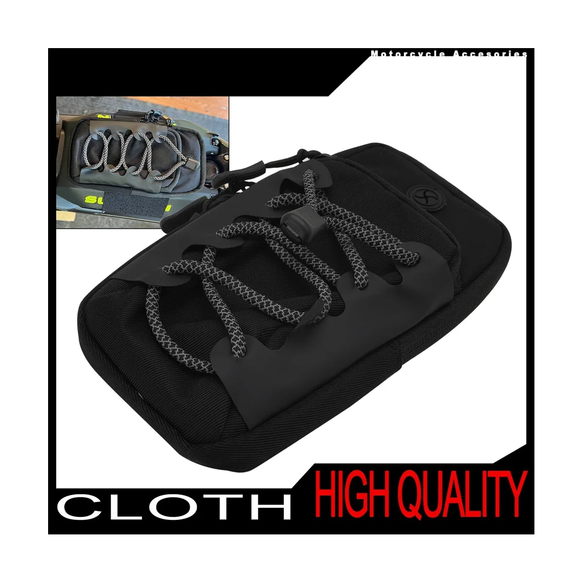 Borsa Portaoggetti Per Telaio Anteriore Moto Per Surron Sur-Ron Light Bee S/X Segway X160/X260 Dirt Bike Elettrica