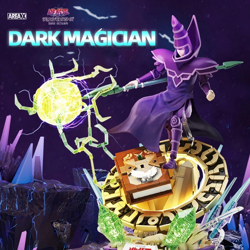 Yu-Gi-Oh Black Mage Building Blocks Diy Classic Card Game