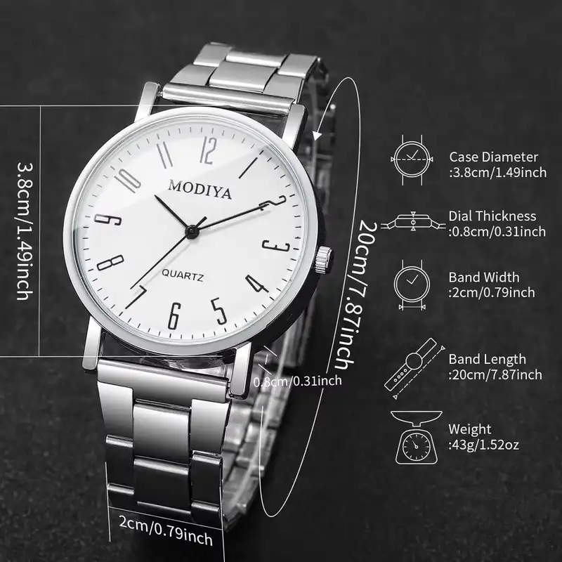 Fashion Men Business Watches Casual Analog Quartz Watch Men's Wristwatch Reloj Hombre（Without Box） - Image 6
