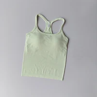 Sports Vest Anti-shock Quick-drying Running Underwear with Chest Pad Fitness Girl Stretch I-shaped Suspender Yoga Bras Clothing - Image 3
