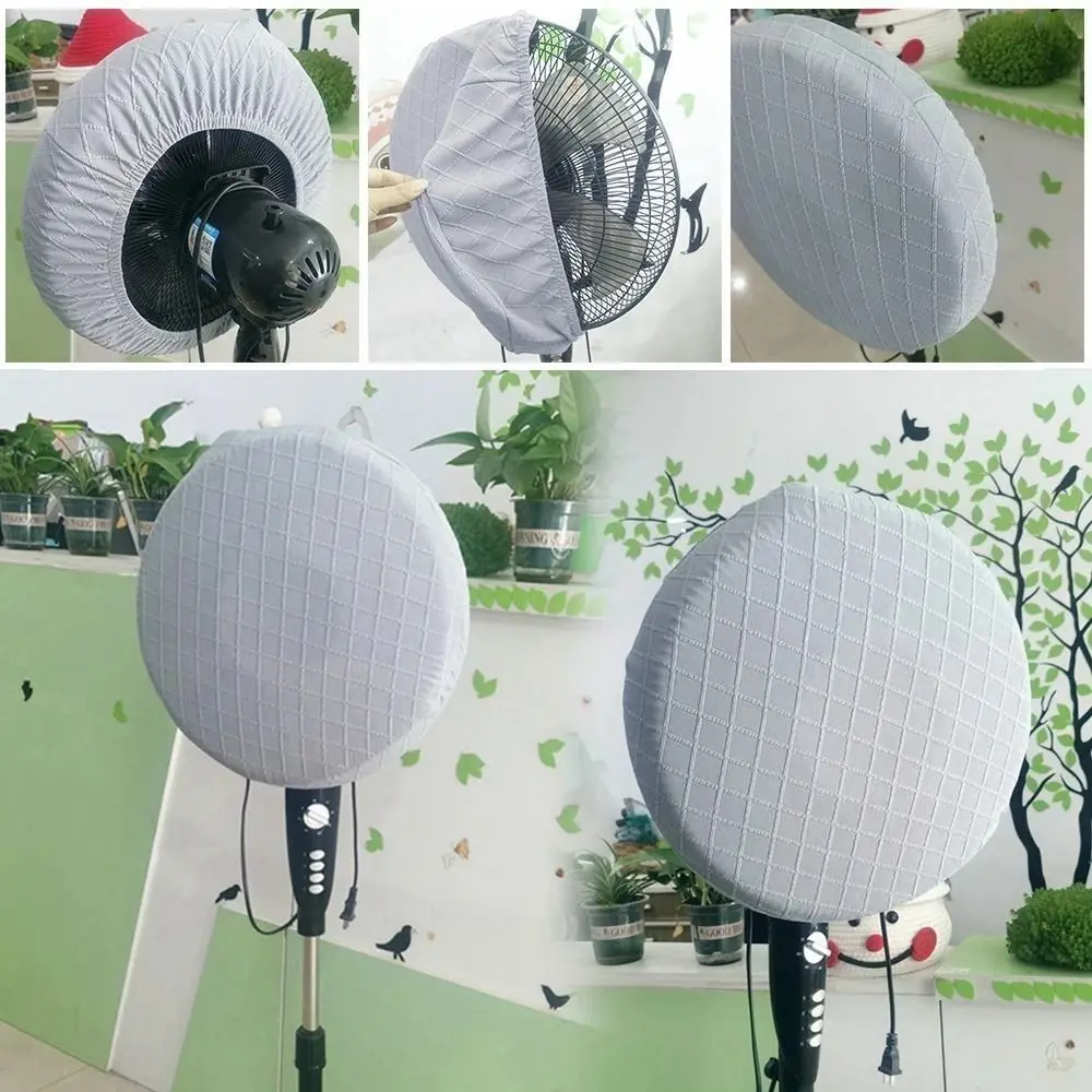 Dust Cover Fan Cover Half Wrapped All-inclusive Protective Elastic Storage Net