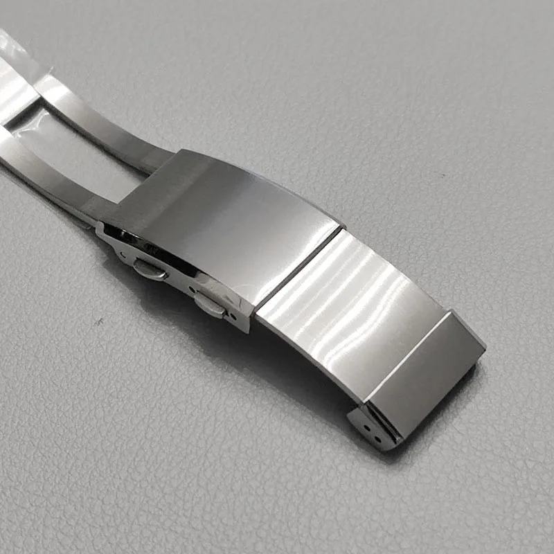 20MM Silver Stainless Steel Watch Band Clasp Bracelet Extender