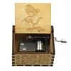 Top Sale Wood Hand Crank Music Box Dragon Ball Christmas Gift Birthday Gift Mother's Day  Gift 5