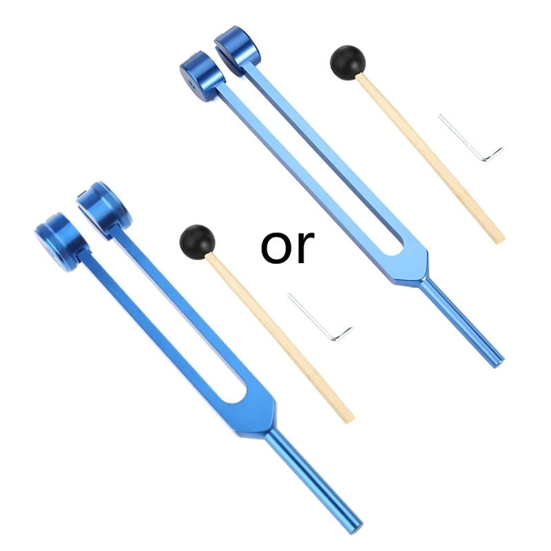 Tuning Fork 128 Hz Aluminum Alloy Medical Non-Magnetic for Healing