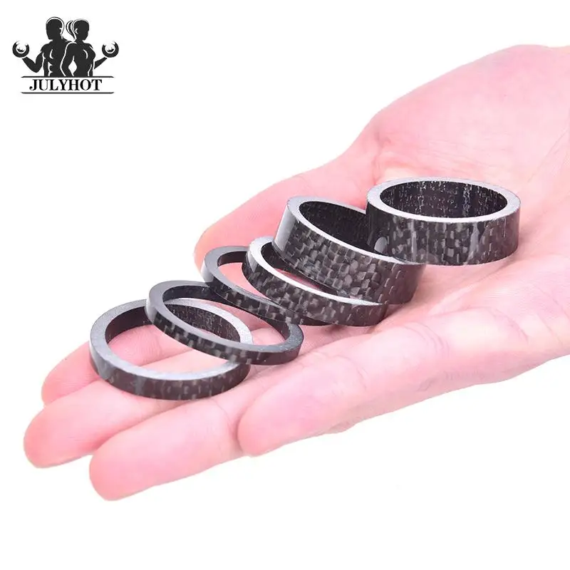 Bicycle Wrist Cover Headset Spacers Outdoor Carbon Fiber Sports Bike Hot 