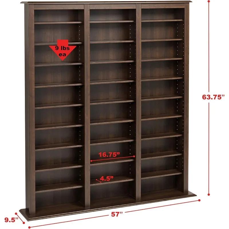 Triple Width Barrister Tower