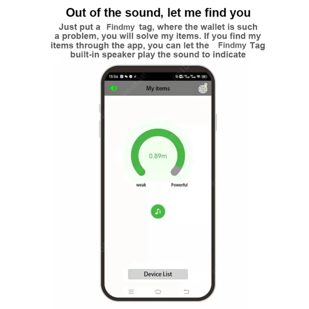 Wireless Mini GPS Tracker for iPhone/Android Phone Anti-lost Alarm Finder APP GPS Record Smart Tag Bluetooth-compatible Locator