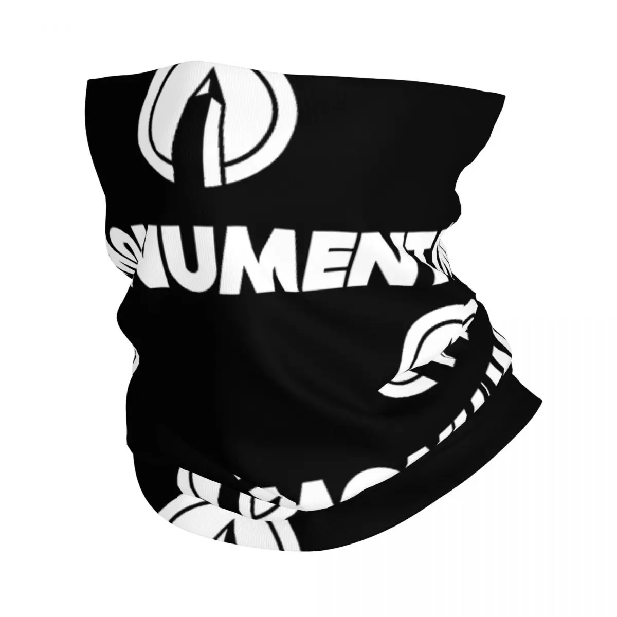 

Шарф-маска унисекс с принтом, с логотипом «Памятник»