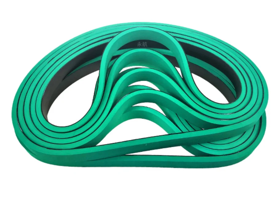 

2pcs 600x25x5mm Rubber Flat Gluing Machine Belt Feeding Belt Super Durable Paper Conveyor Belt