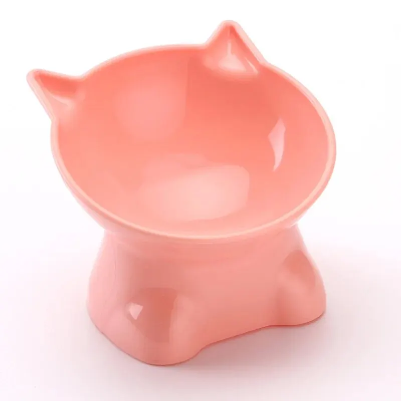 Pet Food Bowl Protecting Cervical Vertebrae High Feet