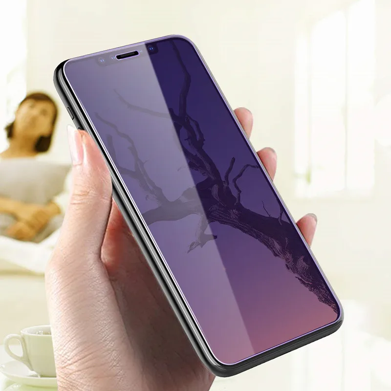 Premium Anti-Blue Light Tempered Glass Screen Protector Film