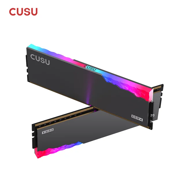CUSU-Mémoire de serveur d'ordinateur de bureau, modèle DDR4, capacité 8 Go 16 Go, fréquence d'horloge 3200/3600mhz, ram, diy, rgb 4