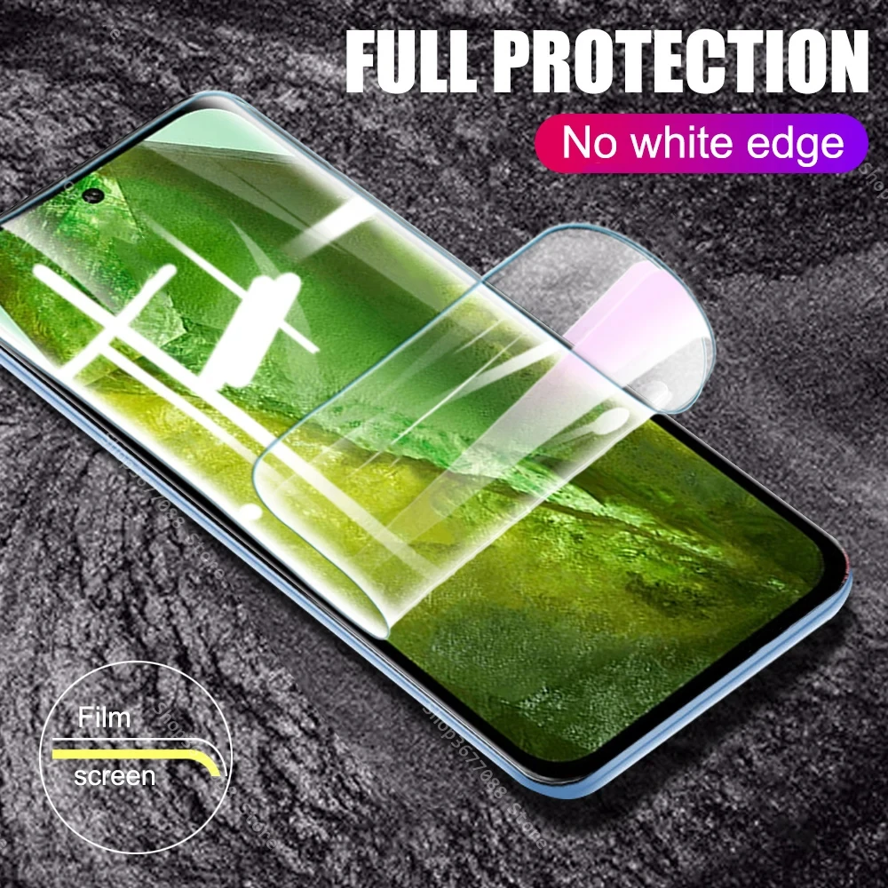 Versatile 6-in-1 Hydrogel Screen and Lens Protector Set