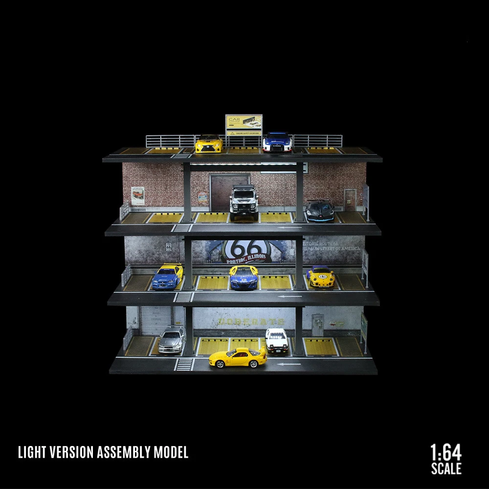 その他 1/64 mini car parking lot diorama 1:64 Parking Lot Diorama - Etsy