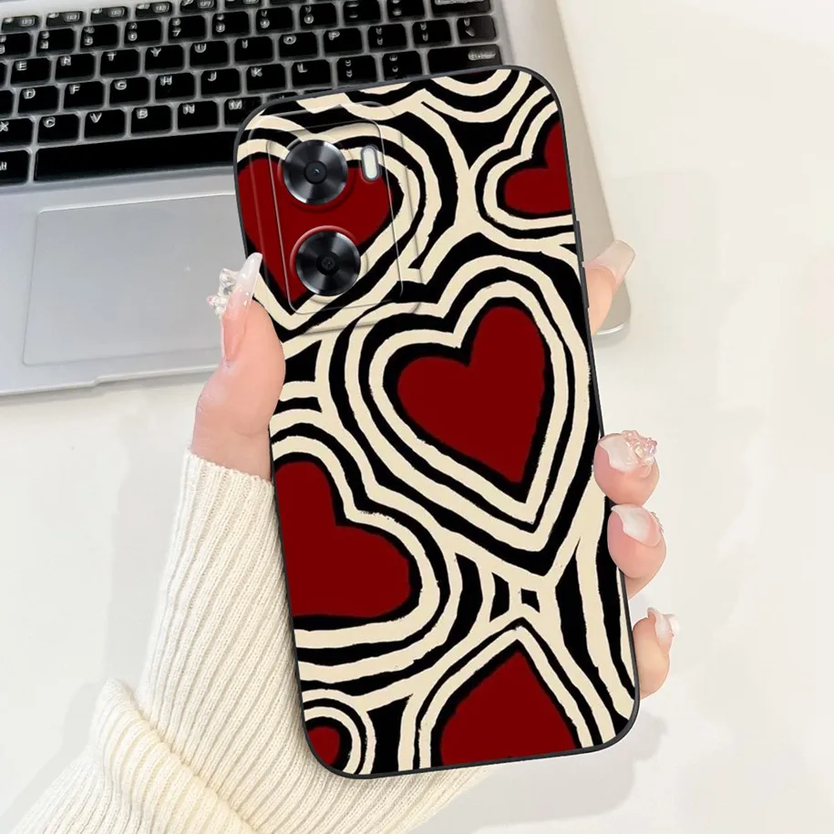 Floral Silicone Fashion Back Cover - Stylish Protective Case