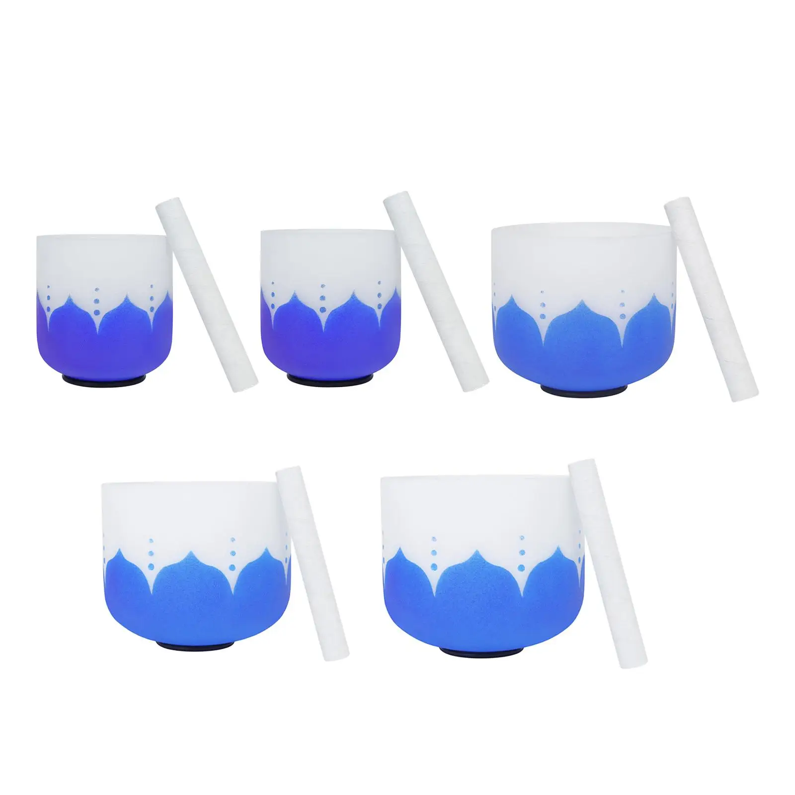 

Singing Bowls Musical Instrument Craft with Mallet for Yoga Tabletop Church