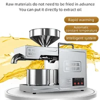 B03 Commercial peanut residue new frying oil machine automatic oil press machine multi-function intelligent oil press machine 1