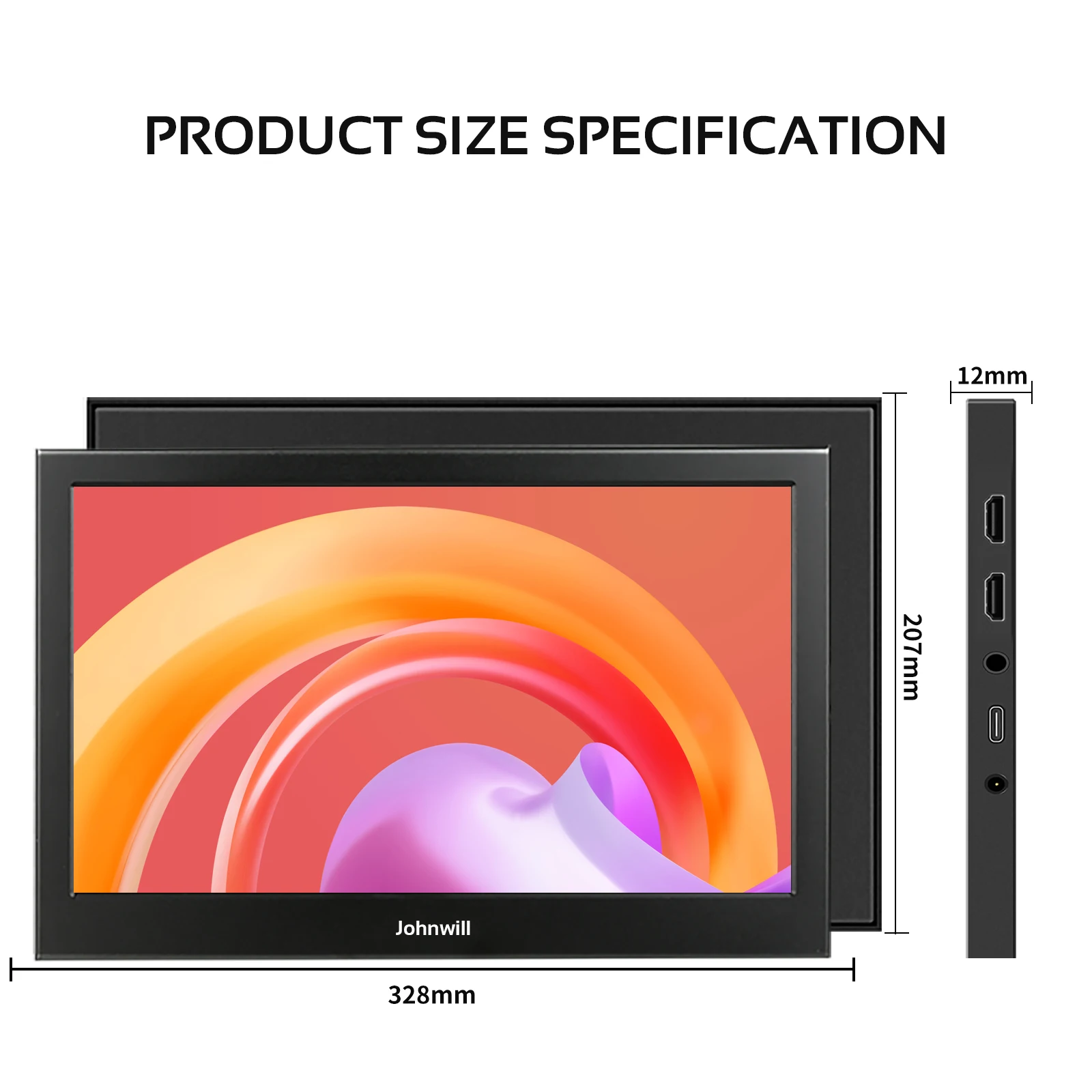 ޴   Ŀ, 13.3 ġ, 1366x768, CŸ 5V2A DC 12V2A HDMI ȣȯ, PS4 PS5 Ʈ ġ