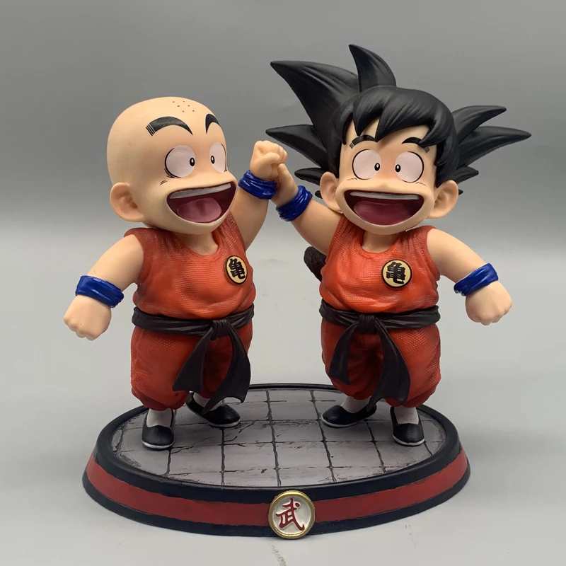 

Фигурка Dragon Ball Son Goku Krillin, 14 см, аниме-фигурка, кавайная милая детская фигурка, искусственная кукла, коллекция, декоративные игрушки, подарок