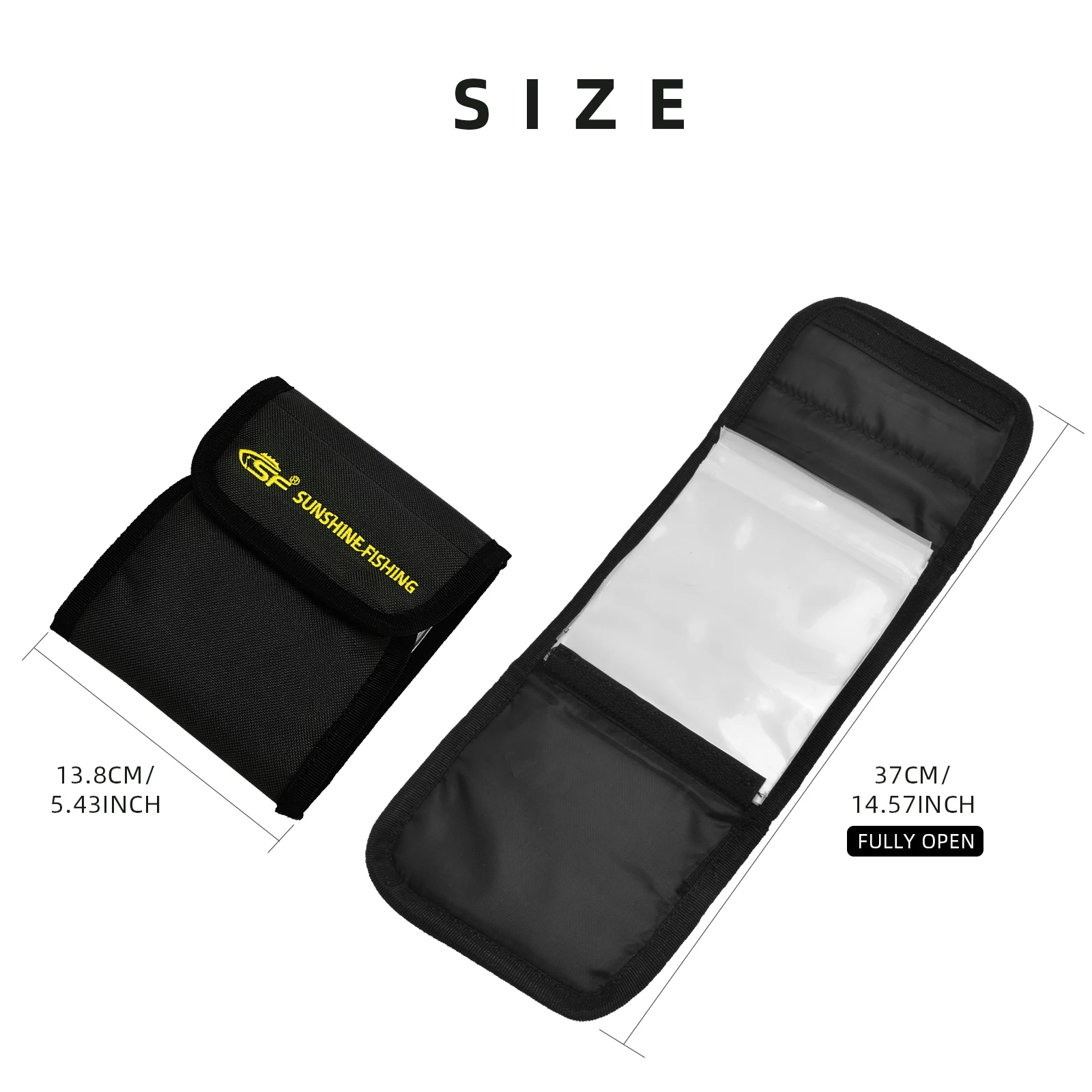 SF12PocketsFlyFishingLeaderWalletTippetTaperedLeader