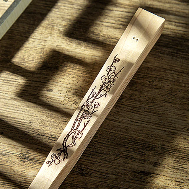 Vintage Stílusú Kézzel Készített Összecsukható Kézi Ventilátor Üreges Fa Faragási Minta Bojt Dekoráció Kézműves Rajongó Otthoni Esküvői Buli Ajándék - Image 5