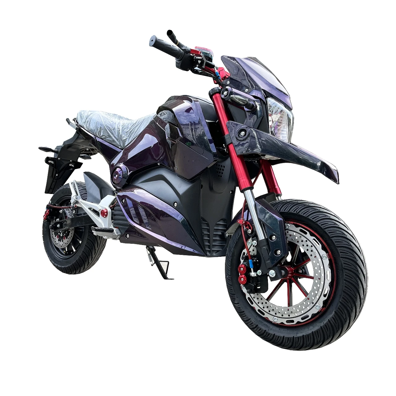 

Hub motor electric scooter double seat mobility motorcycle