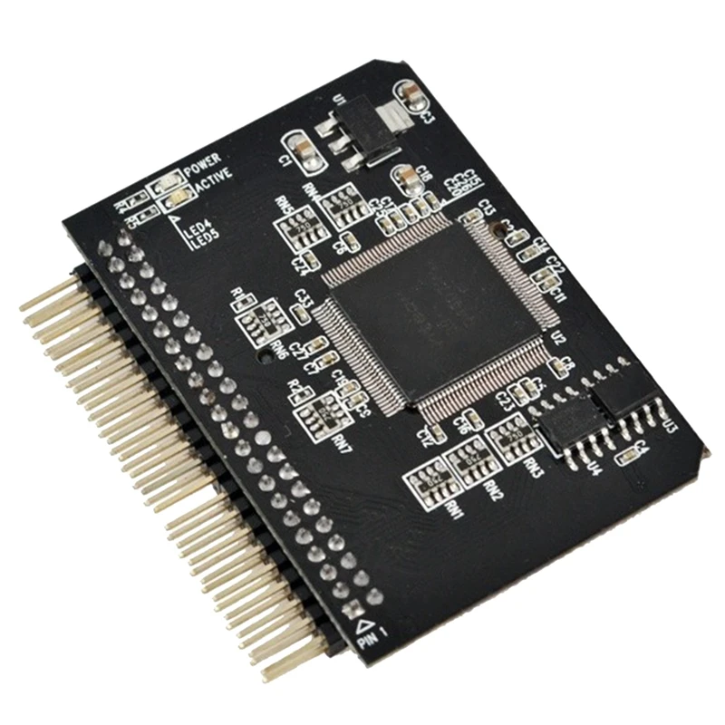 

HDD Riser Card SDHC/SDXC Memory Card Converter To Laptop HDD 44 Pin Male Port HDD Riser Card