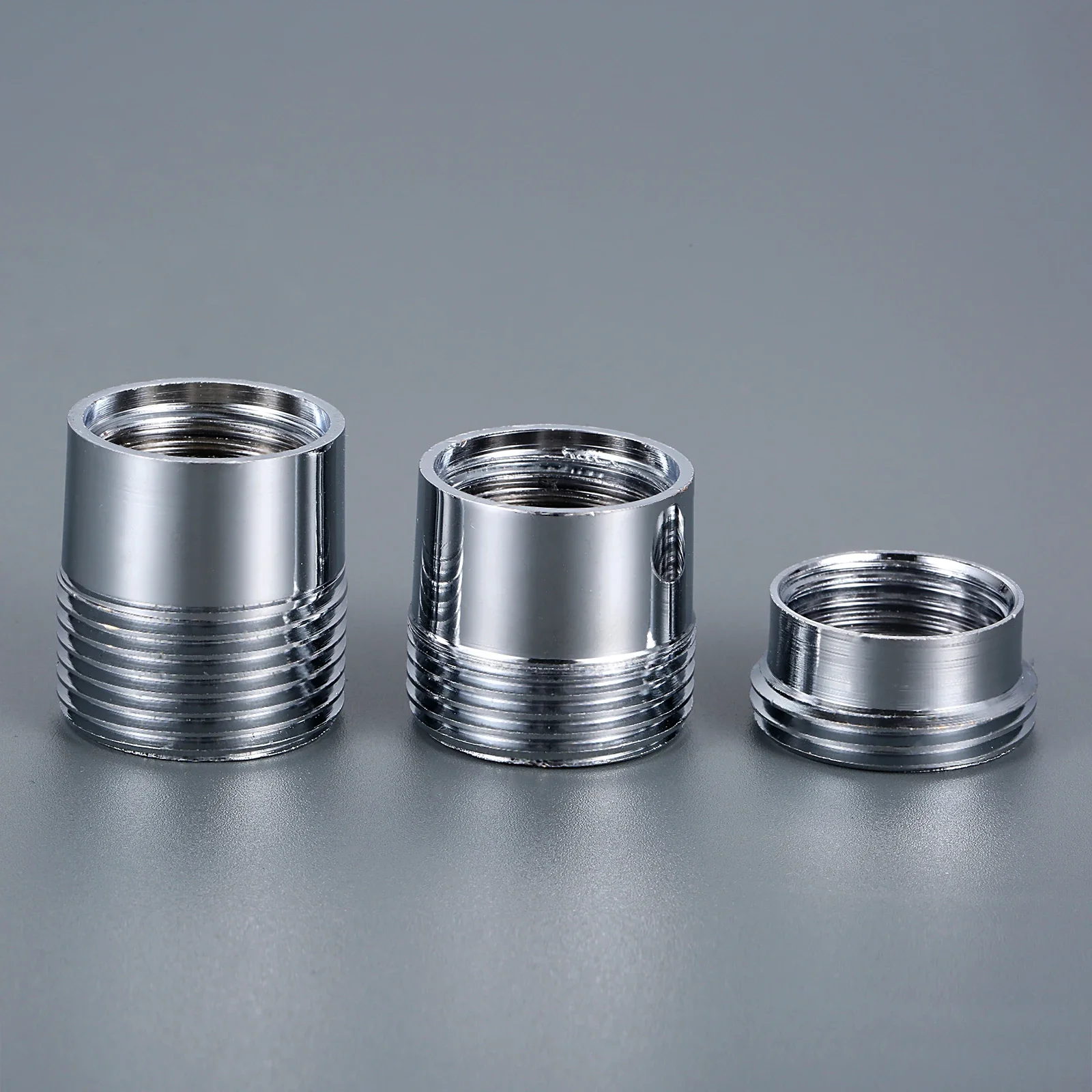 Set 7 Adattatori Per Rubinetti In Rame Con Guarnizioni - Convertitori Filettati Per Tubo Da Giardino, Cucina, Lavello E Filtro Acqua