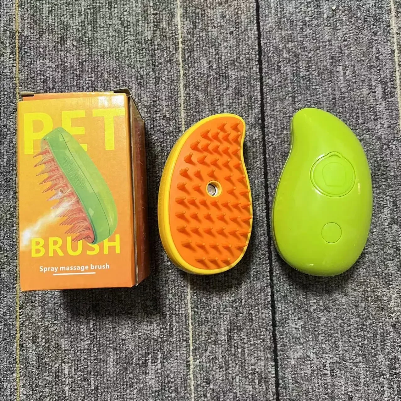 Dog Cats Accessories Massage Comb Grooming Accessories for Cats Brush Pet Spray Soft Silicone Steam Built-in Electric Hair Stuff