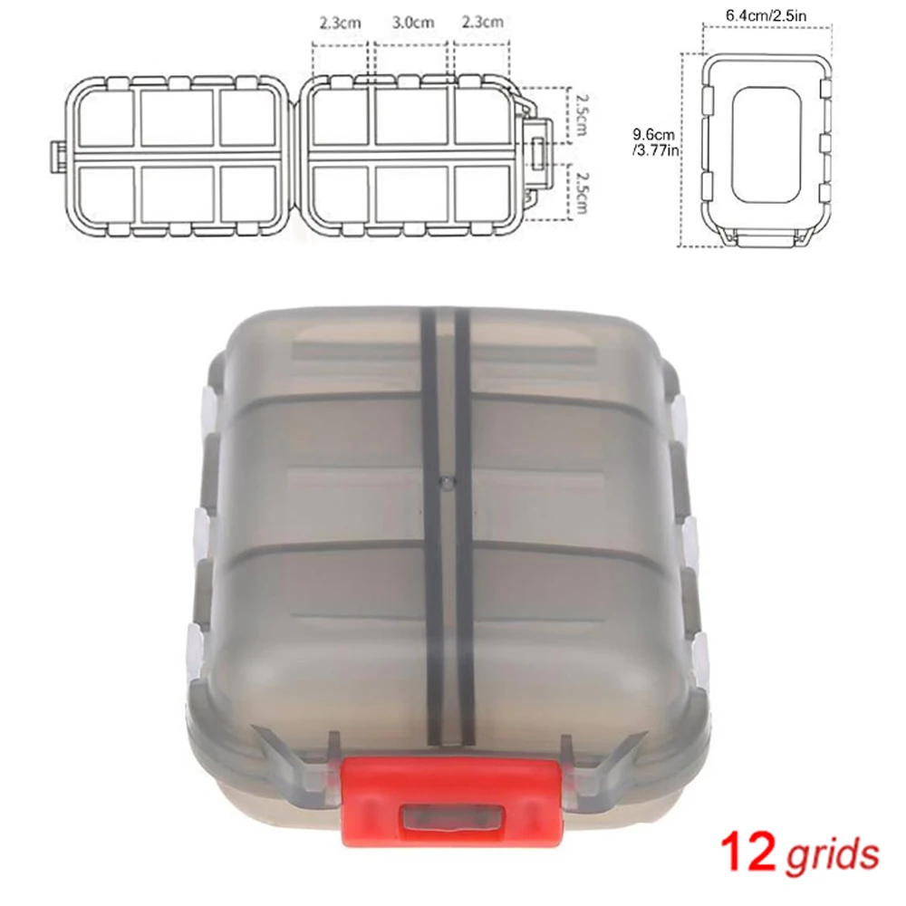 Tcare Portable Folding Pill and Tablet Organizer Box