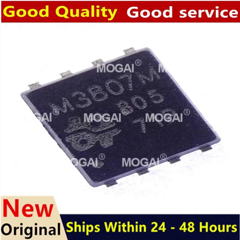 

(5 шт.) 100% Новинка M3807M QM3807M6 QFN-8