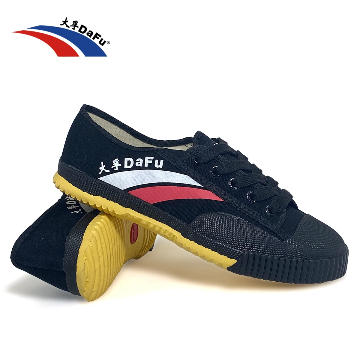 DaFu Shoes Black Kungfu Shoes Sneakers Double Use Slippers Shoes