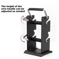 Soldering Iron Stand Electric Soldering Iron Stand High Quality Metal Durable Solder Wire Stand Support With Cleaning Sponge 2