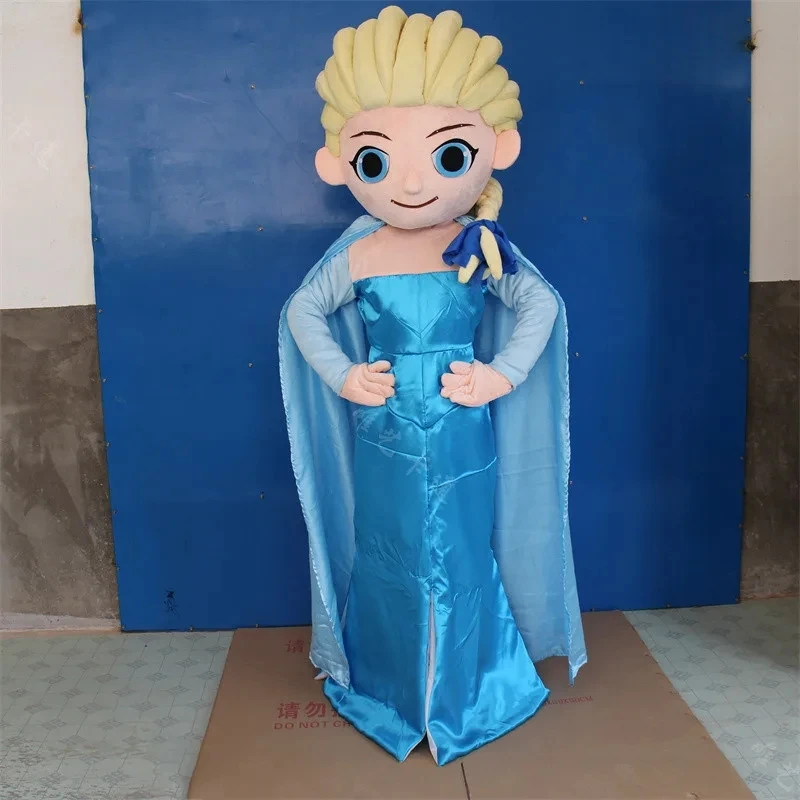 Miniso Frozen Snow Man Olaf Elsa Anna Princess Character Costume Mascotte Pubblicità Fancy Dress Party Animal Carnival Puntelli