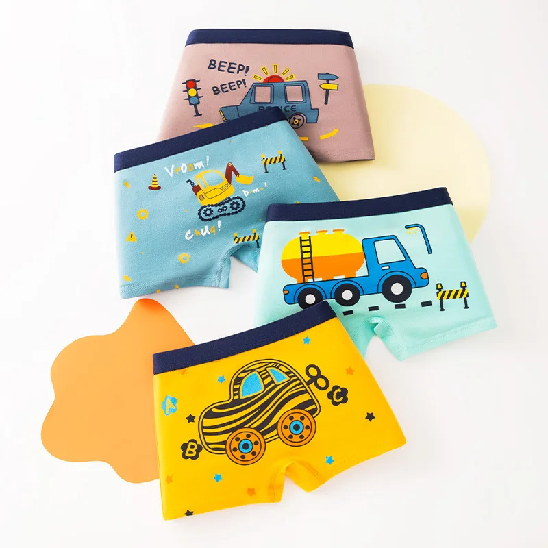 Boys Cotton Boxer Briefs 2