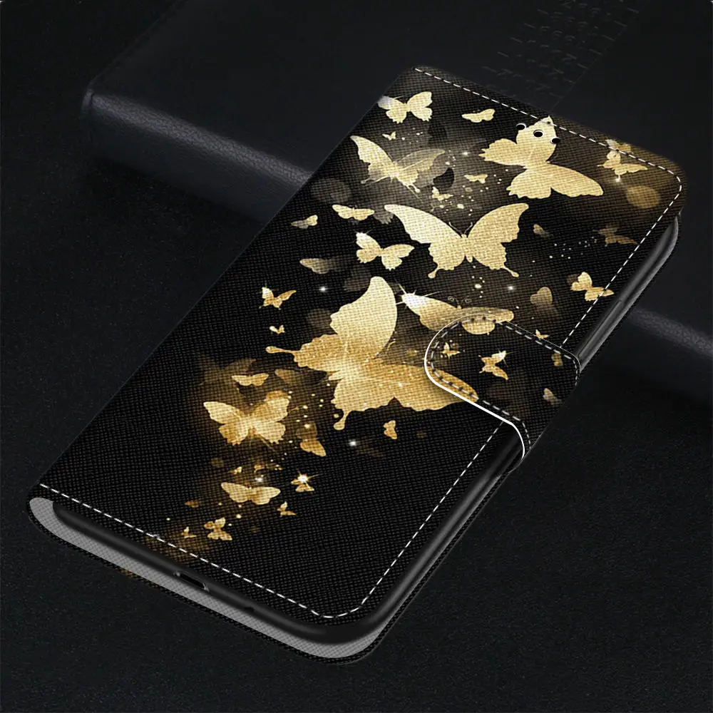 Adorable Floral Animal Kids Holster Wallet Cover