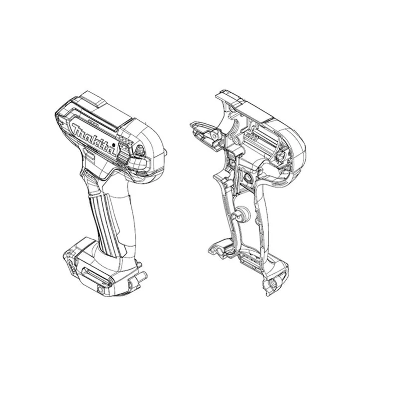 

Оболочка Чехол Корпус 183J75-5 для MAKITA TW140D