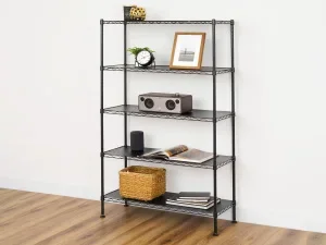 steel wire shelf storage unit metal shelving bins garage warehouse commercial liners adjustable rack