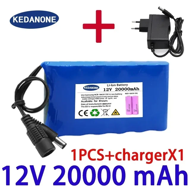 Xin@MengYuan 오리지널 휴대용 슈퍼 12V 20000mah 배터리