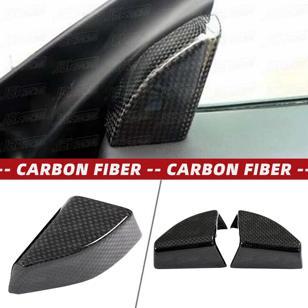 

For Ferrari 458 Italia And Spider And Speciale 2011-2016 Dry Carbon Fiber Inner Door Triangle Trim