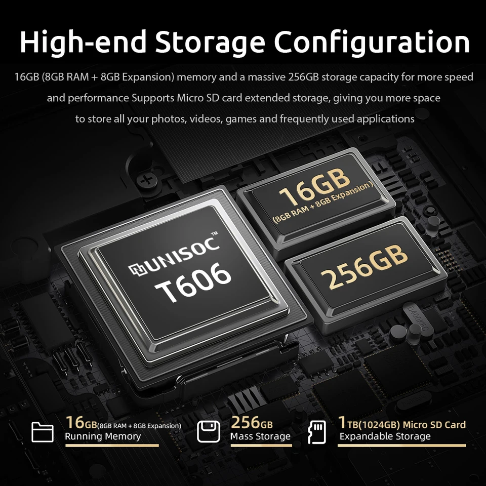 Bmax-maxpad i11 plusタブレット,16GB RAM,8GB拡張,256GB rom,10.4