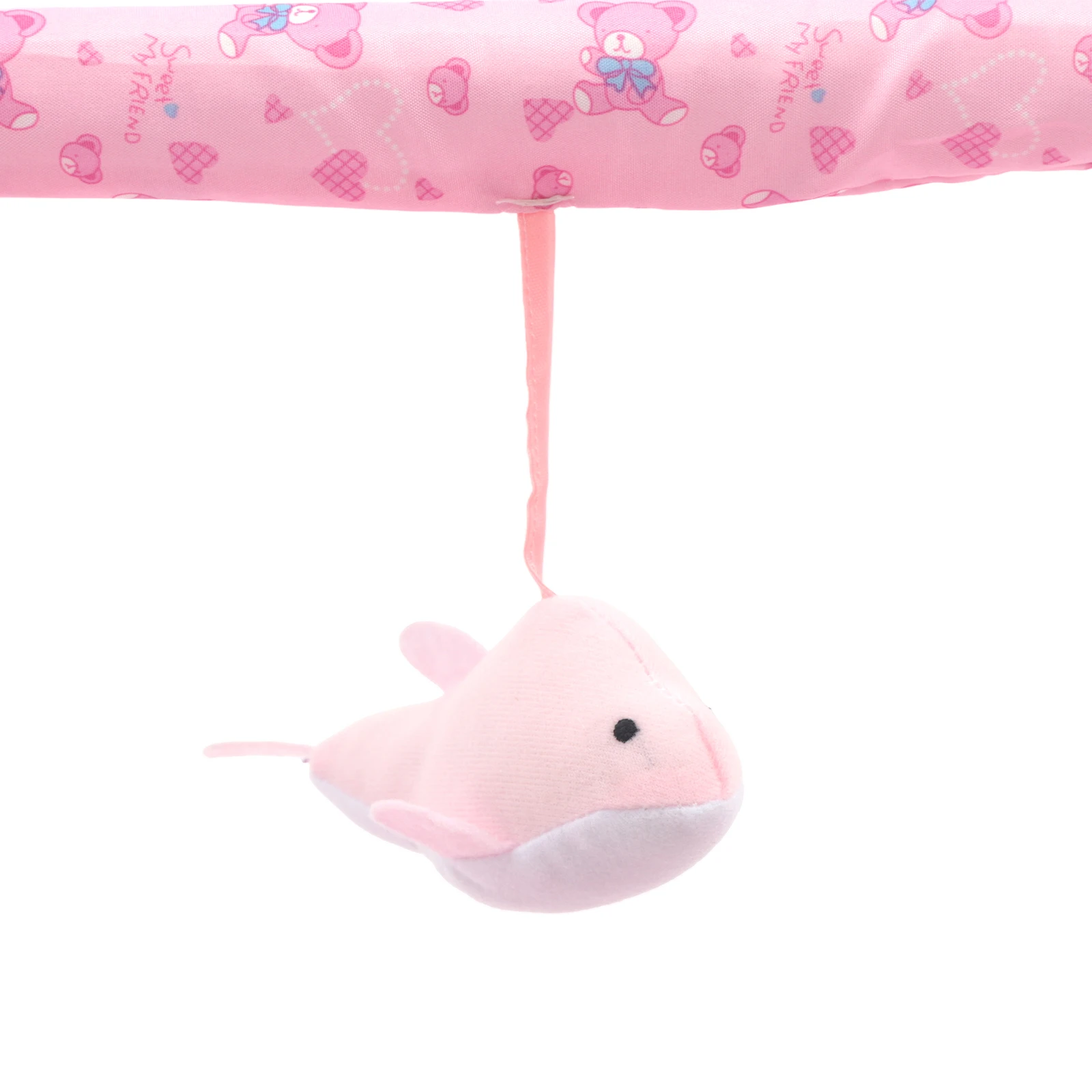 Electric Baby Crib Cradle, 0-18 MonthsInfant Bed Auto Swing with Music, 25KG/55LBS Capacity, Foldable Baby Bassinet, Pink S7bafea08a437493ca487bd92551f9f05z