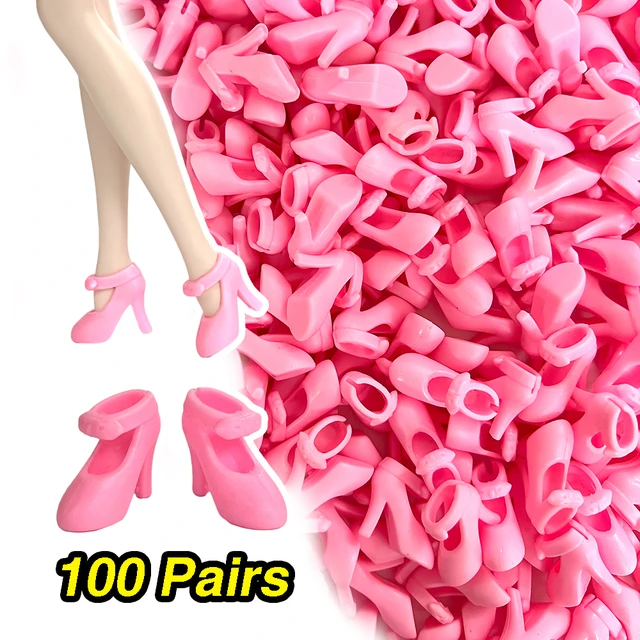 NK-Chaussures de beurre colorées pour Barbie, chaussures à talons mignons,  cintres à la mode, accessoires de haute qualité, maison de jeux pour bébé,  jouet JJ, offre spéciale - AliExpress