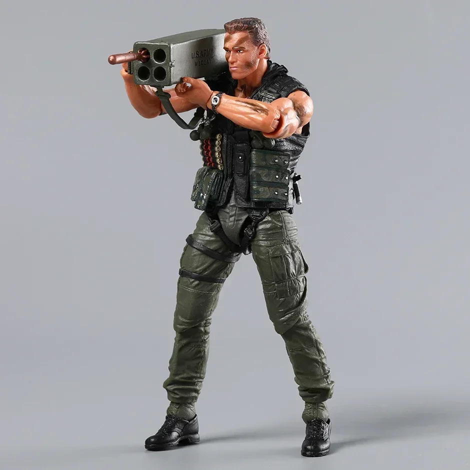 Neca commando johMatrixアクションフィギュア、ジョイント