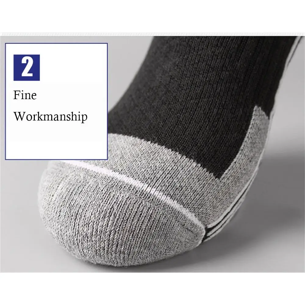 Winter Warm Ski Socks Anti-slip Thickened Breathable Compression Snowboard Socks Thermal Moisture-wicking Knee High