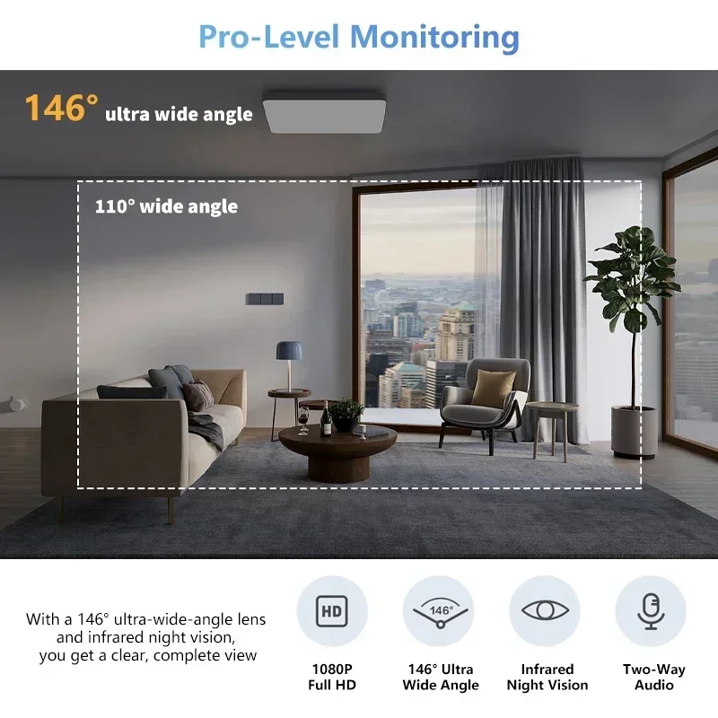Aqara Smart Camera G2H Pro Gateway Hub Edition 1080P HD Night Vision Mobile Zigbee WIFI IP Surveillance Camera for HomeKit APP 5