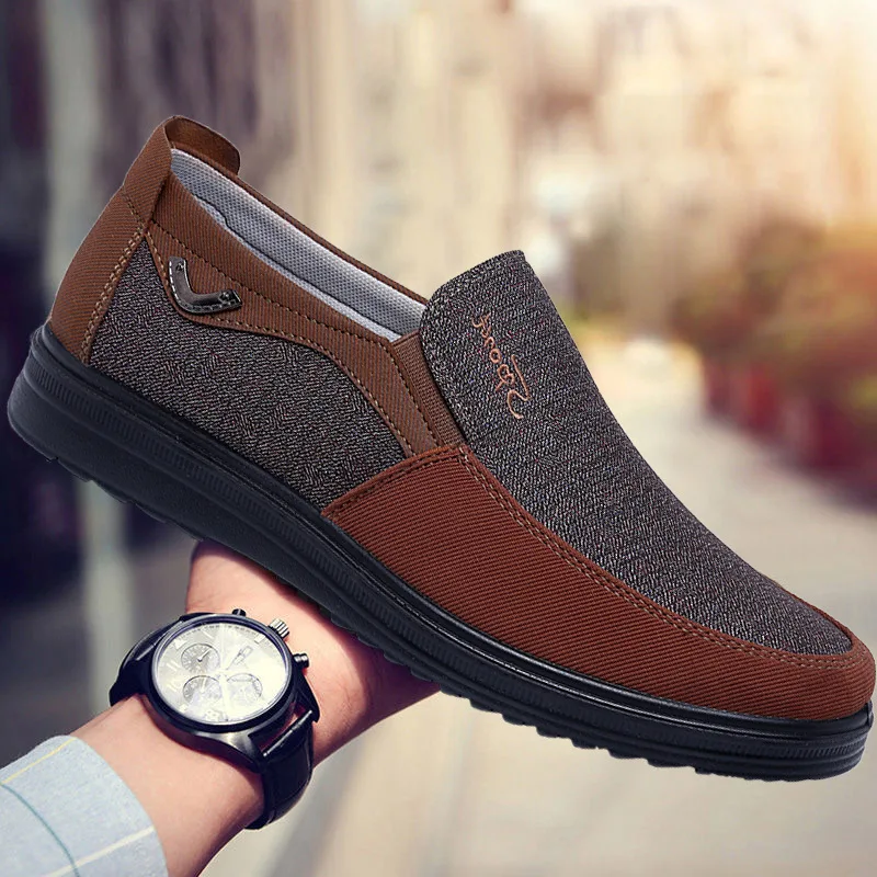 Canvas Shoes Men Summer Classic Loafers 