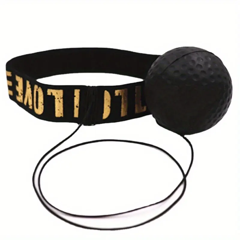 1pc Head-mounted Speed Ball Boxing Magic Ball Reaction Fighting Training Coordination Ability to Vent Boxing Speed and Prec head mounted speed ball